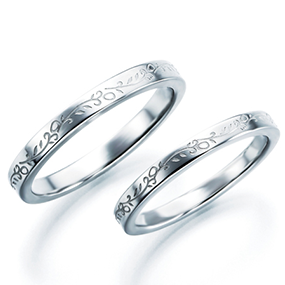 ストレートタイプの結婚指輪